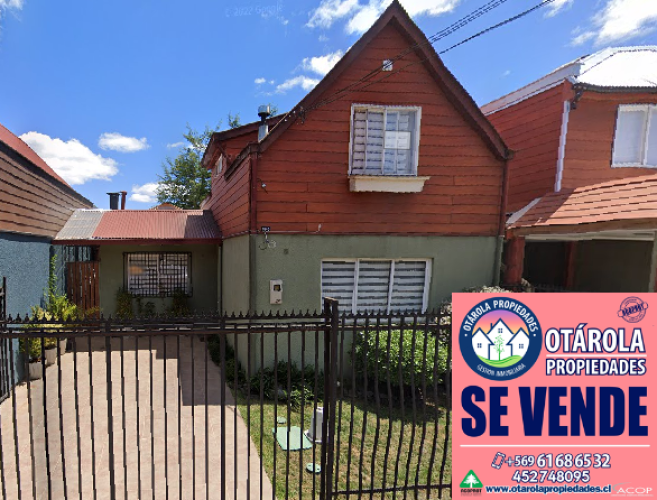 TEMUCO, 3 Habitaciones Habitaciones, ,2 BathroomsBathrooms,Casa,A la venta,1031
